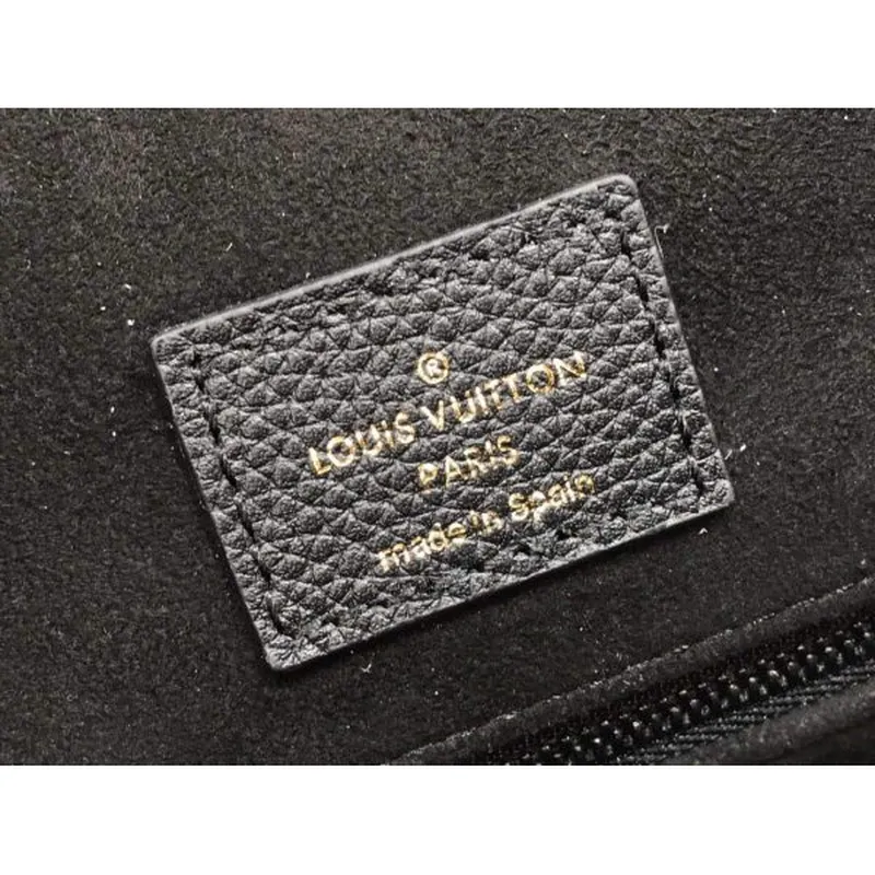 LV M55846 Louis Vuitton Lockme Tote MM Kůže M55818 Taška Černá