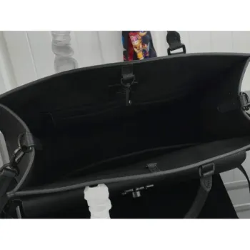 LV M55846 Louis Vuitton Lockme Tote MM Kůže M55818 Taška Černá