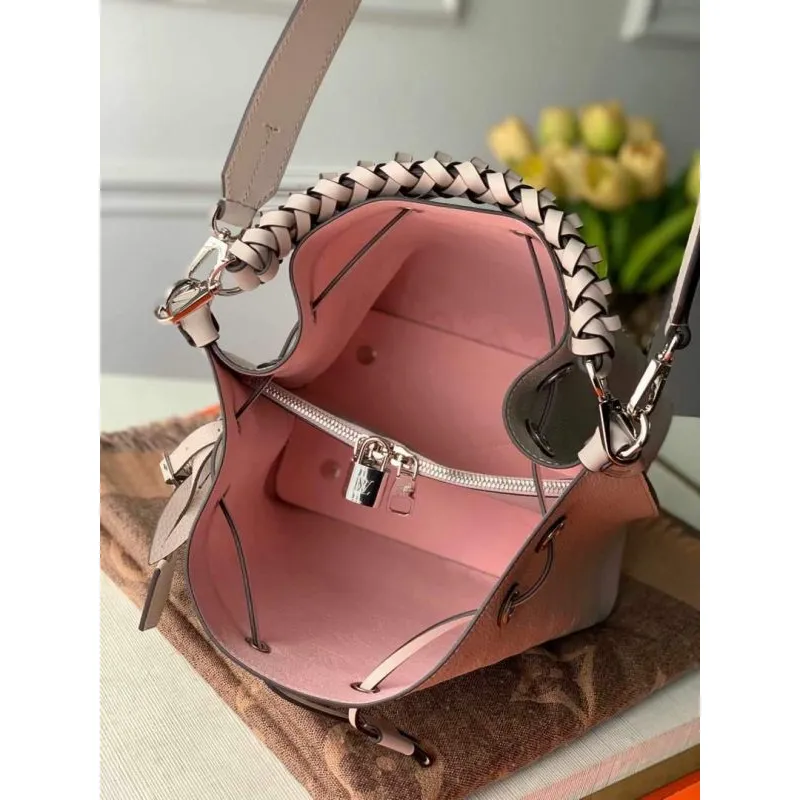 LV M55799 Louis Vuitton Muria Mahina M55800 Taška Galet Šedá