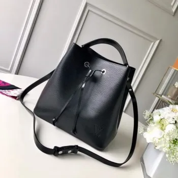 LV M54366 Louis Vuitton NéONOé MM Epi Taška Černá