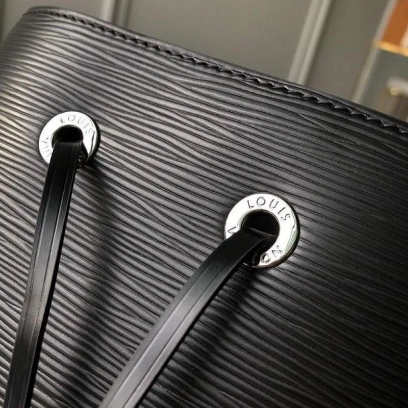 LV M54366 Louis Vuitton NéONOé MM Epi Taška Černá