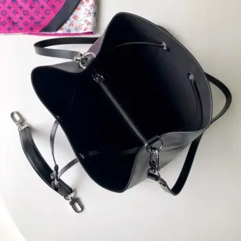 LV M54366 Louis Vuitton NéONOé MM Epi Taška Černá