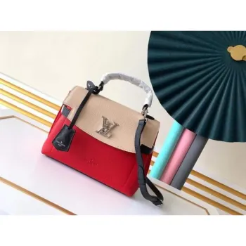 LV M53950 Louis Vuitton Lockme Ever BB Kabelka M56645 Červená