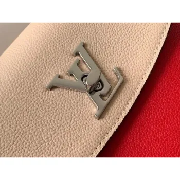 LV M53950 Louis Vuitton Lockme Ever BB Kabelka M56645 Červená