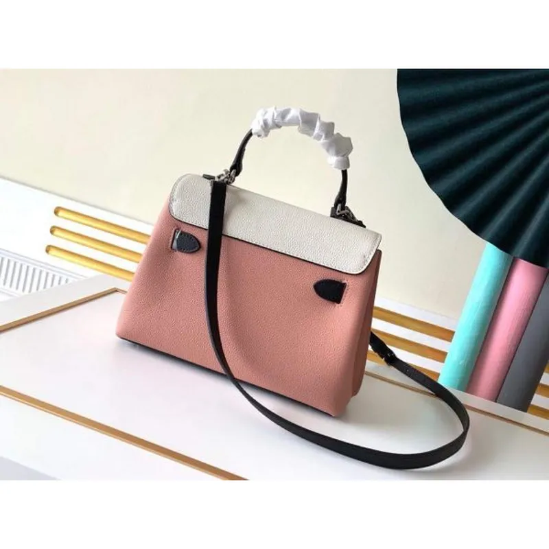 LV M53950 Louis Vuitton Lockme Ever BB Kabelka M56645 Růžová