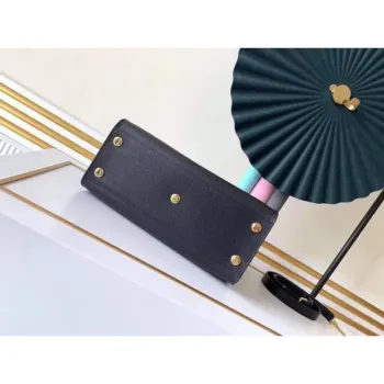 LV M53826 Louis Vuitton M53825 na mé straně Vysoce kvalitní kožená taška přes rameno Černá