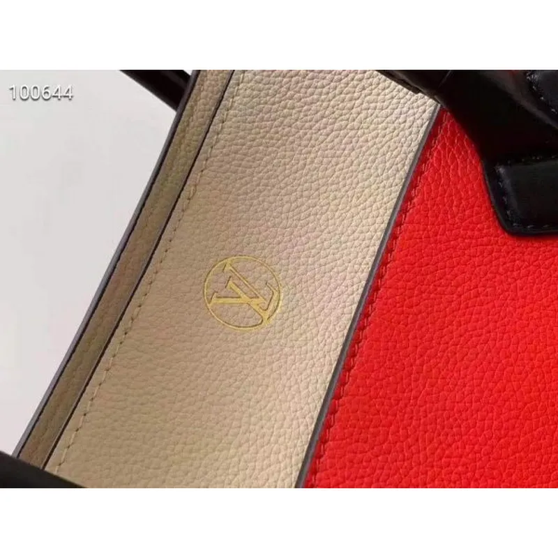 LV M53824 Louis Vuitton M55302 na mé straně M53826 Vysoce kvalitní kožená taška přes rameno červená