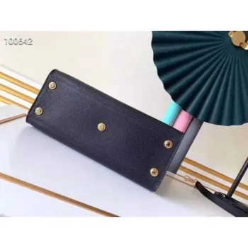 LV M53823 Louis Vuitton M55302 na mé straně Vysoce kvalitní kožená taška přes rameno černá