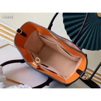 LV M53823 Louis Vuitton M55302 na mé straně Vysoce kvalitní kožená taška přes rameno černá