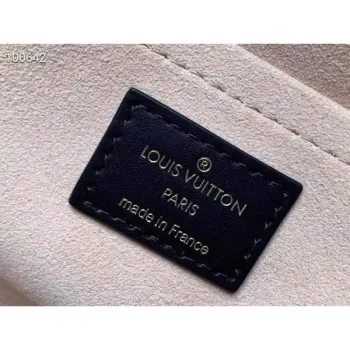 LV M53823 Louis Vuitton M55302 na mé straně Vysoce kvalitní kožená taška přes rameno černá