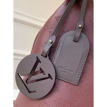 LV M53188 Louis Vuitton Carmel Mahina Taška M52950 Vínově červená