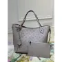 LV M53140 Louis Vuitton Hina MM Mahina Taška M54354 Galet Šedá