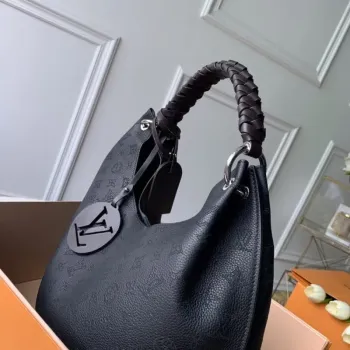LV M52950 Louis Vuitton Carmel Mahina M53188 Taška Černá