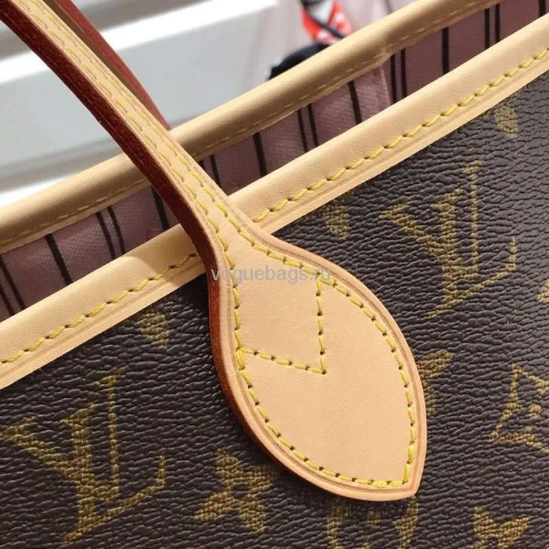 LV M50366 Louis Vuitton Neverfull MM Monogram M41178 Taška Růžová