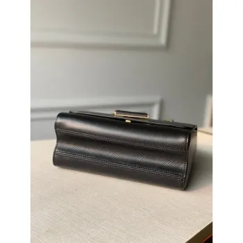 LV M50282 Louis Vuitton M57517 Twist MM ramenní taška Epi černá