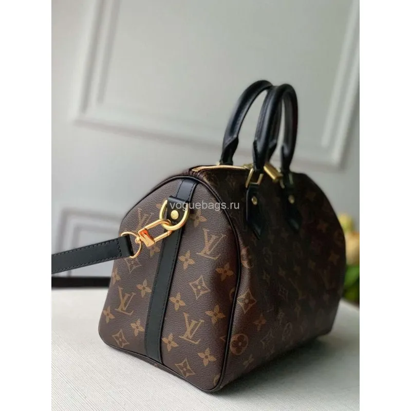 LV M48285 Louis Vuitton Speedy Bandouliere 25 Taška Monogram Canvas M41113 Černá