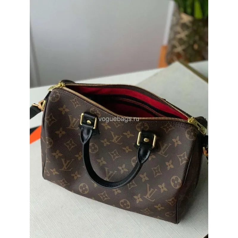 LV M48285 Louis Vuitton Speedy Bandouliere 25 Taška Monogram Canvas M41113 Černá