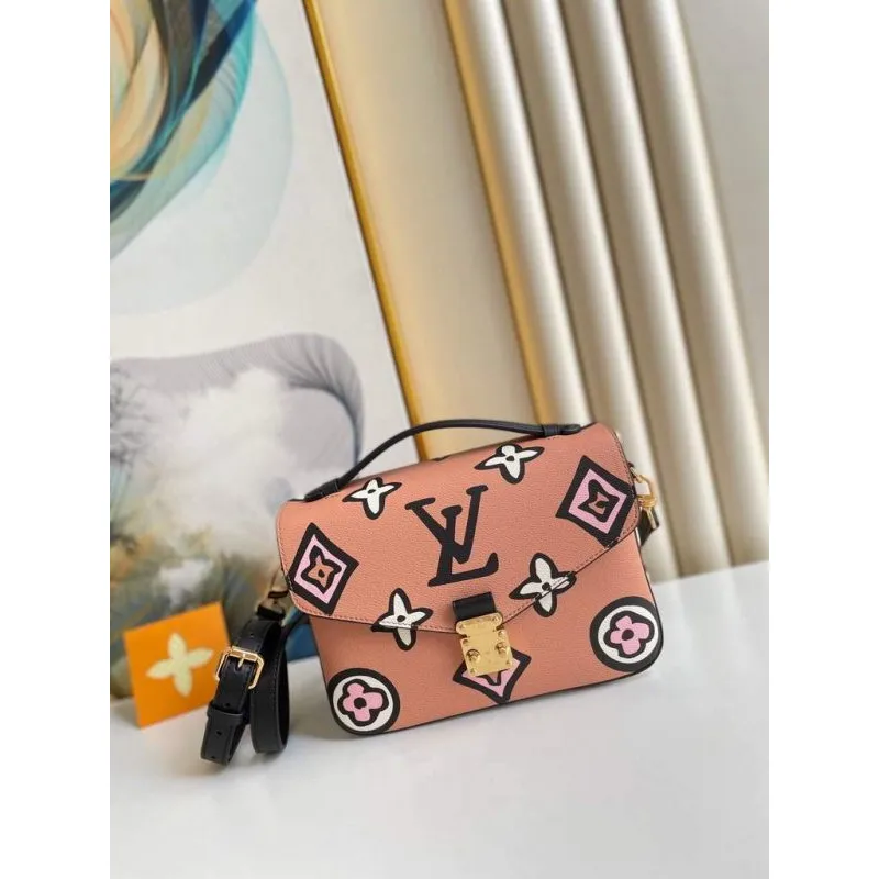 LV M45823 Louis Vuitton M45596 Pochette Metis Taška Arizona Béžová
