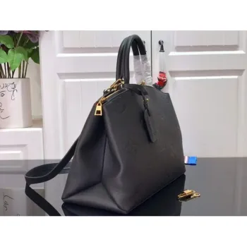 LV M45811 Louis Vuitton Grand Palais Monogram Tote Bag Černá M45833
