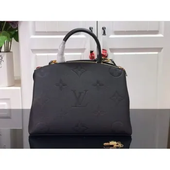 LV M45811 Louis Vuitton Grand Palais Monogram Tote Bag Černá M45833