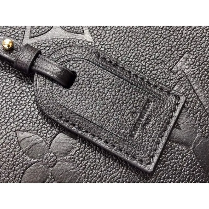 LV M45811 Louis Vuitton Grand Palais Monogram Tote Bag Černá M45833