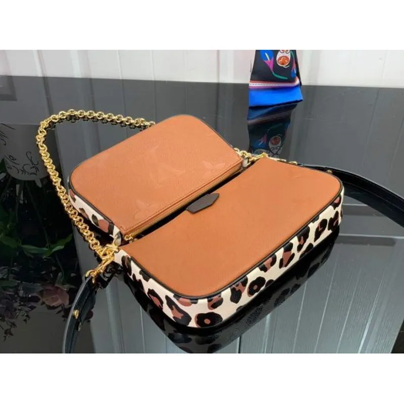 LV M45777 Louis Vuitton M80447 M80399 Multi Pochette Accessoires Taška Tan