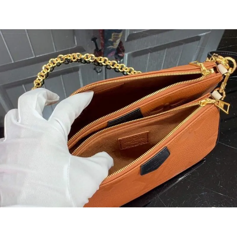 LV M45777 Louis Vuitton M80447 M80399 Multi Pochette Accessoires Taška Tan