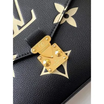 LV M45773 Louis Vuitton Pochette Métis M45596 Taška Černá Béžová