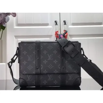 LV M45727 Louis Vuitton Trunk Messenger PM Obdélníková taška Monogram