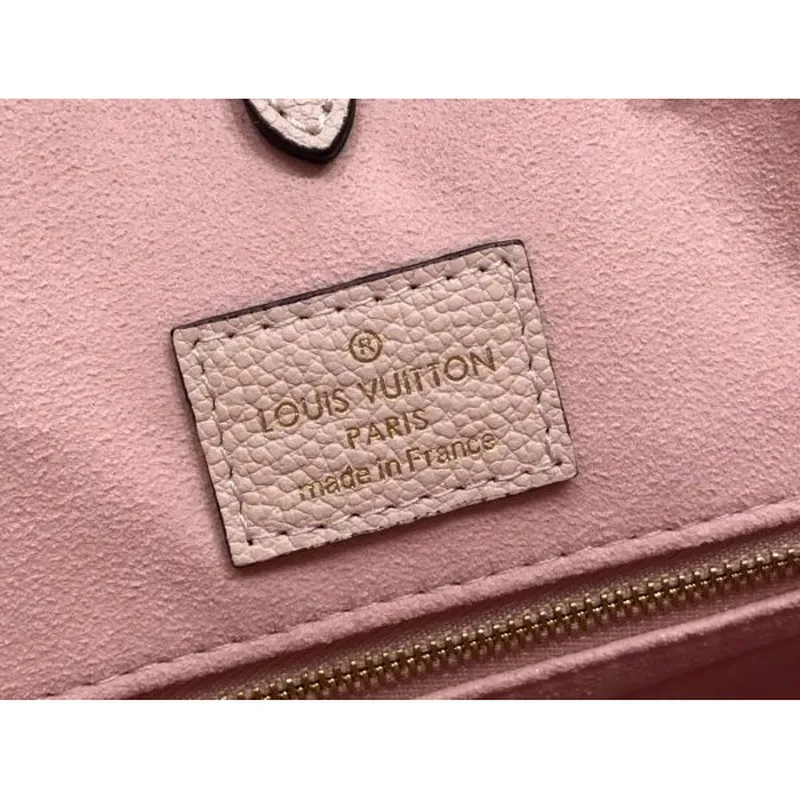 LV M45717 Louis Vuitton Onthego MM Kabelka Krémová/Safránová