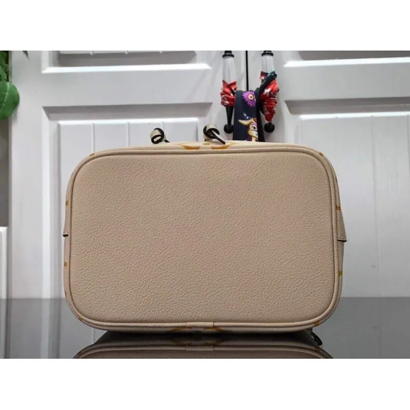 LV M45716 Louis Vuitton NéONOé BB M45709 Taška Krémová Šafrán