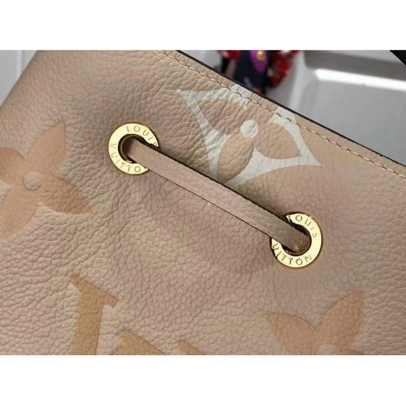 LV M45716 Louis Vuitton NéONOé BB M45709 Taška Krémová Šafrán