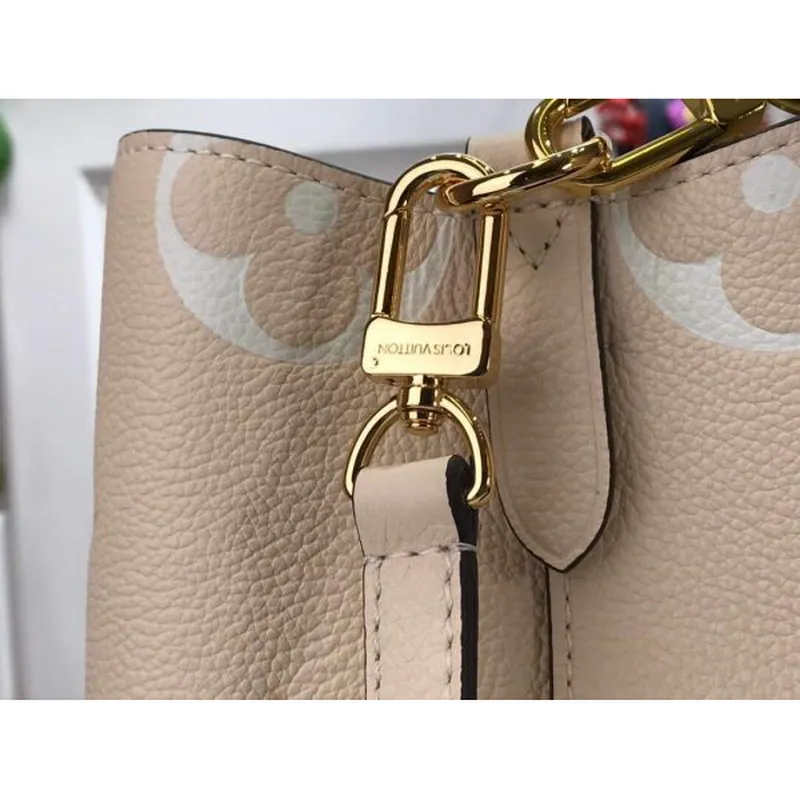 LV M45716 Louis Vuitton NéONOé BB M45709 Taška Krémová Šafrán