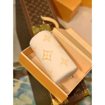 LV M45708 Louis Vuitton Papillon BB Taška Krémová Šafrán