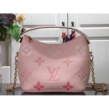 LV M45697 Louis Vuitton taška Marshmallow M45698 Bouton De Rose Růžová