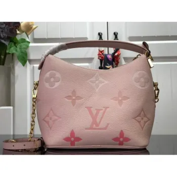 LV M45697 Louis Vuitton taška Marshmallow M45698 Bouton De Rose Růžová