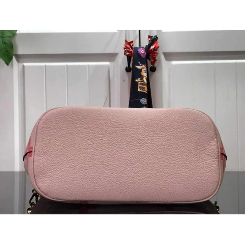 LV M45697 Louis Vuitton taška Marshmallow M45698 Bouton De Rose Růžová
