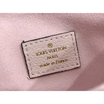 LV M45697 Louis Vuitton taška Marshmallow M45698 Bouton De Rose Růžová