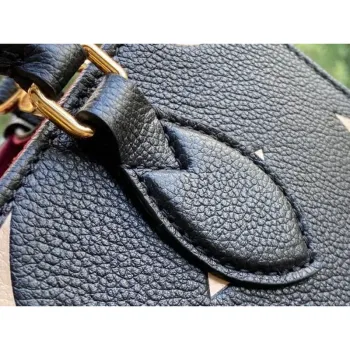 LV M45659 Louis Vuitton M45654 Onthego Pm Tote Bag Černá