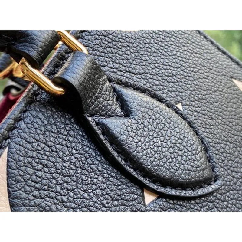 LV M45659 Louis Vuitton M45654 Onthego Pm Tote Bag Černá