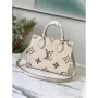 LV M45654 Louis Vuitton Onthego Pm Tote M45659 Taška Krémová