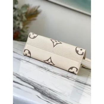 LV M45654 Louis Vuitton Onthego Pm Tote M45659 Taška Krémová