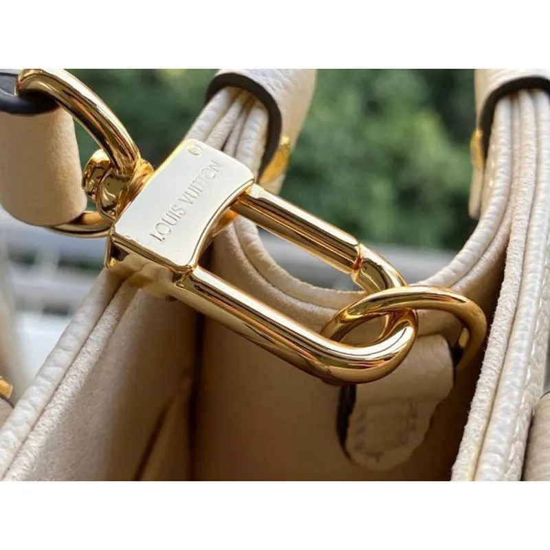 LV M45654 Louis Vuitton Onthego Pm Tote M45659 Taška Krémová