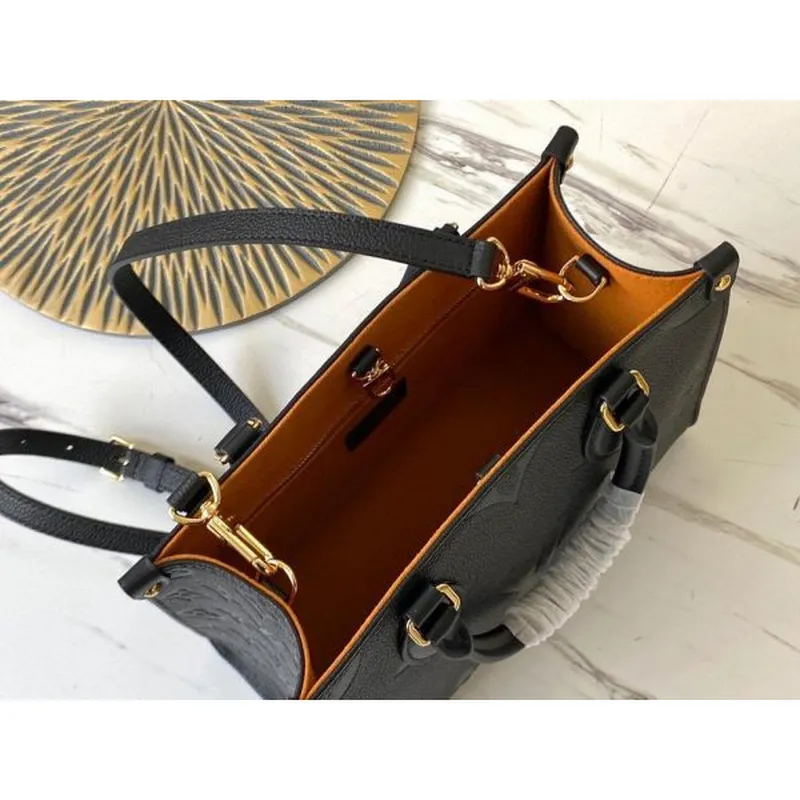 LV M45653 Louis Vuitton Onthego Pm Tote M45660 Taška Černá