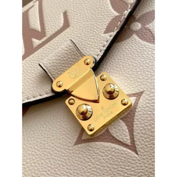 LV M45596 Louis Vuitton Pochette Métis M45773 Taška Krémová Růžová
