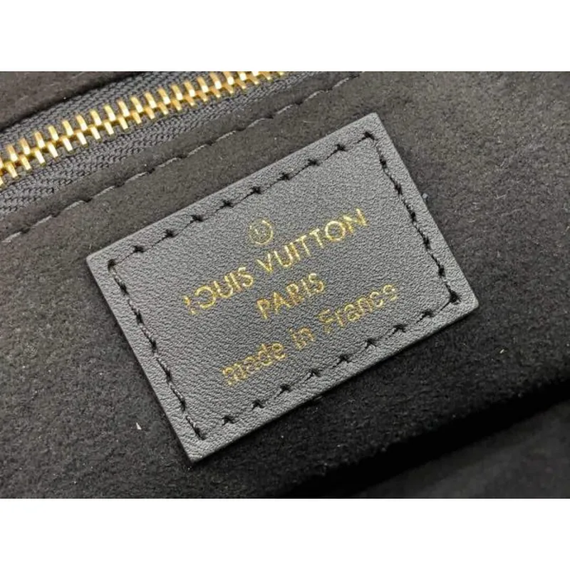 LV M45571 Louis Vuitton Petite Malle Souple Taška Monogram Černá