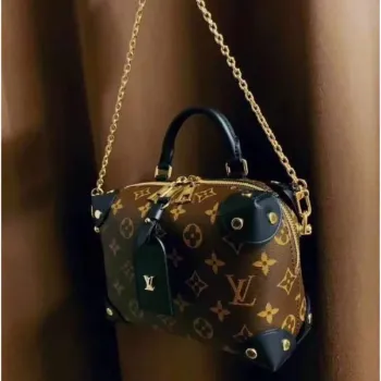 LV M45571 Louis Vuitton Petite Malle Souple Taška Monogram Černá