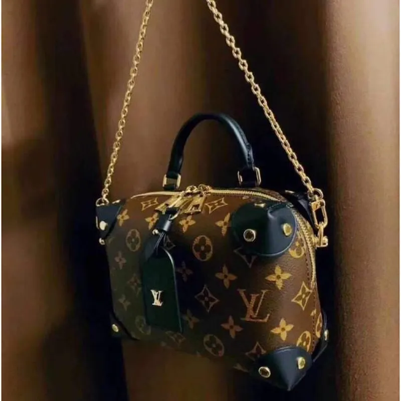 LV M45571 Louis Vuitton Petite Malle Souple Taška Monogram Černá