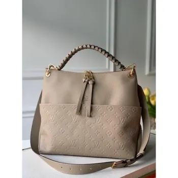 LV M45523 Louis Vuitton Maida Hobo Tote Bag Tourterelle Šedá