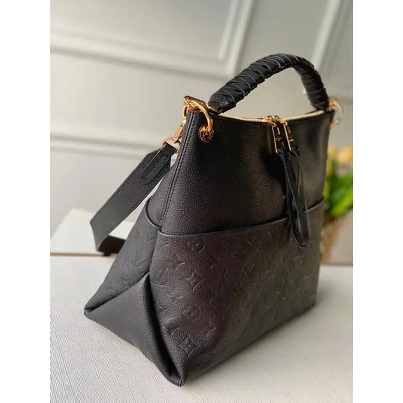 LV M45522 Louis Vuitton Maida Hobo Tote Bag Černá